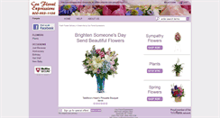 Desktop Screenshot of coxfloralexpressions.com